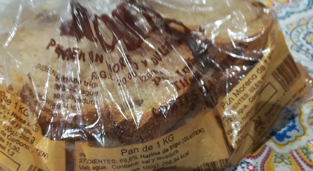 Pan moreno 1kg