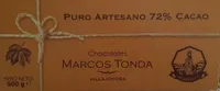 Chocolate puro artesano 72% cacao