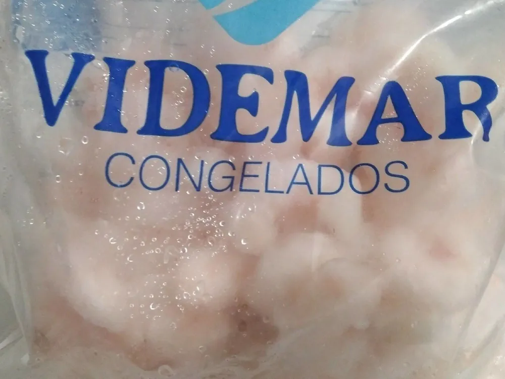 Gambas congeladas