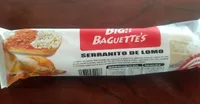 Big!!Baguettes Serranito de lomo