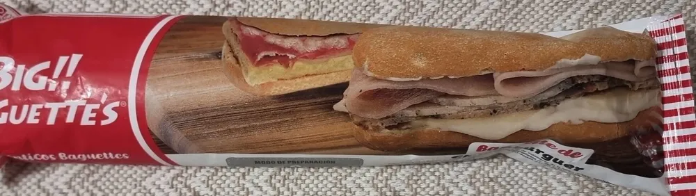 Baguette de cheeseburguer