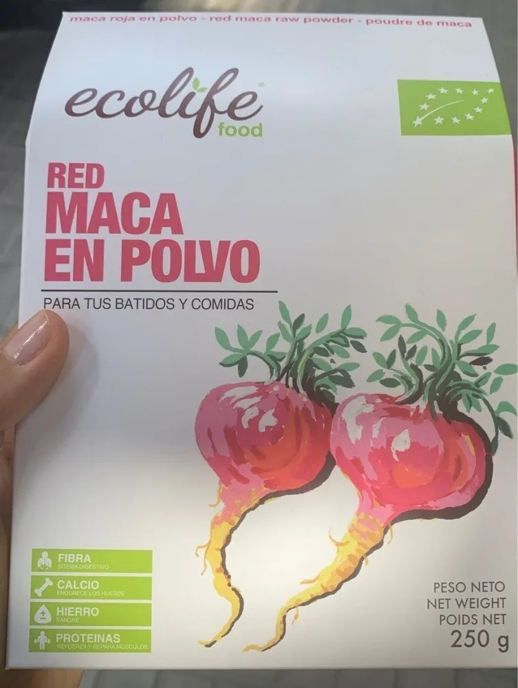Red maca en polvo