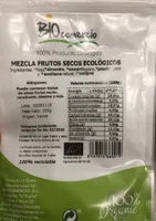 Mezcla frutos secos ecologicos con pasas