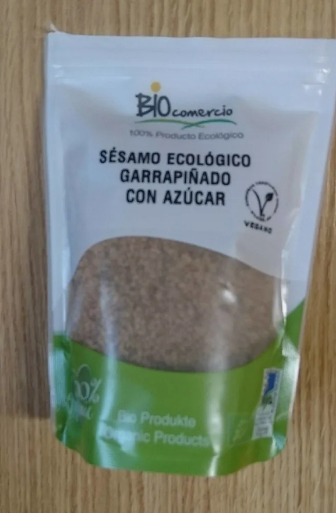 Sésamo ecológico garrapiñado con azúcar