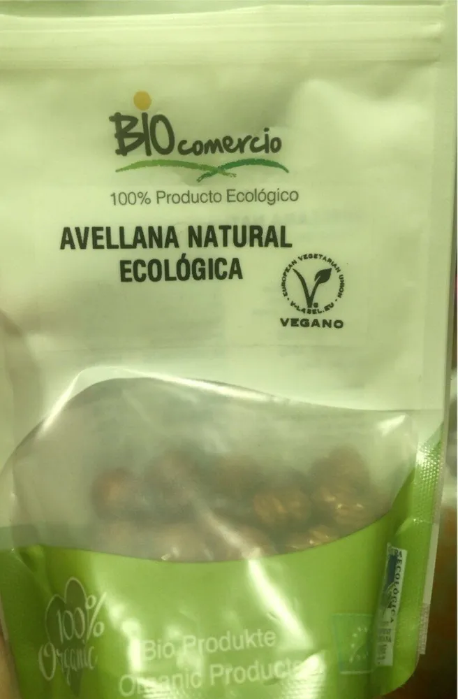 Avellana natural ecologica