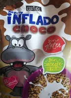 Arroz inflado choco