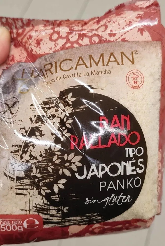 Pan rallado tipo japones