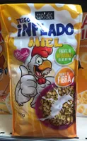 Trigo inflado miel