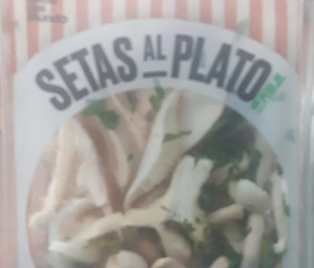 Setas al plato