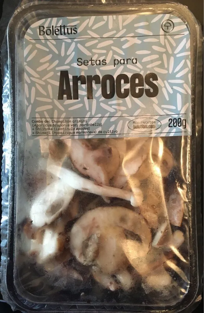 Setas para arroces