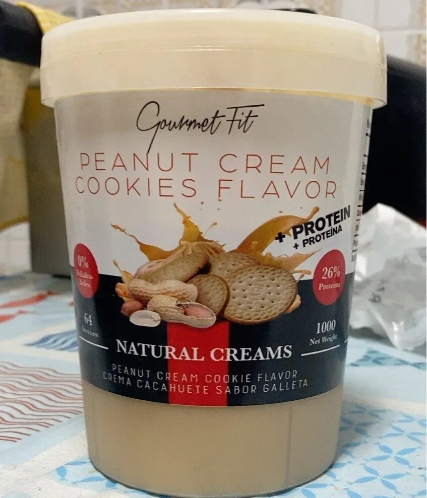 Peanut cream cookies flavour