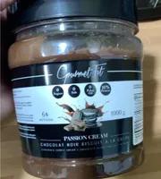 Passion cream chocolat noir biscuit