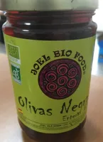 Aceitunas Bio Negras naturales (enteras)