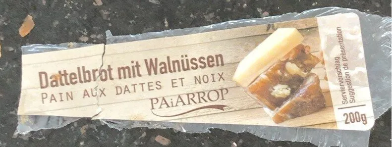 Dattelnrot mit Wslnüssen