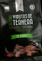 Biltong - Virutas De Ternera Secadas Marinadas y Especiadas Curry Style Kubdu Gourmet