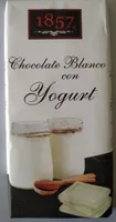Chocolate blanco con yogurt