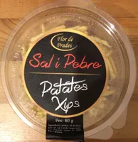 Patates Xips Sal i Pebre