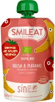 Fresa y plátano