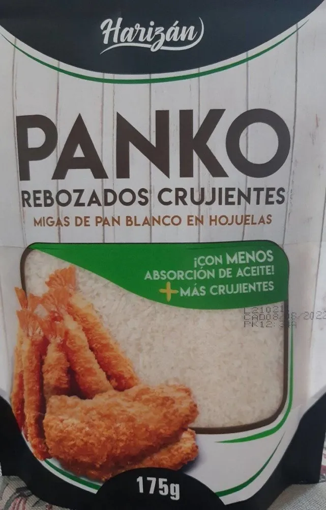 Panko rebozados crujientes