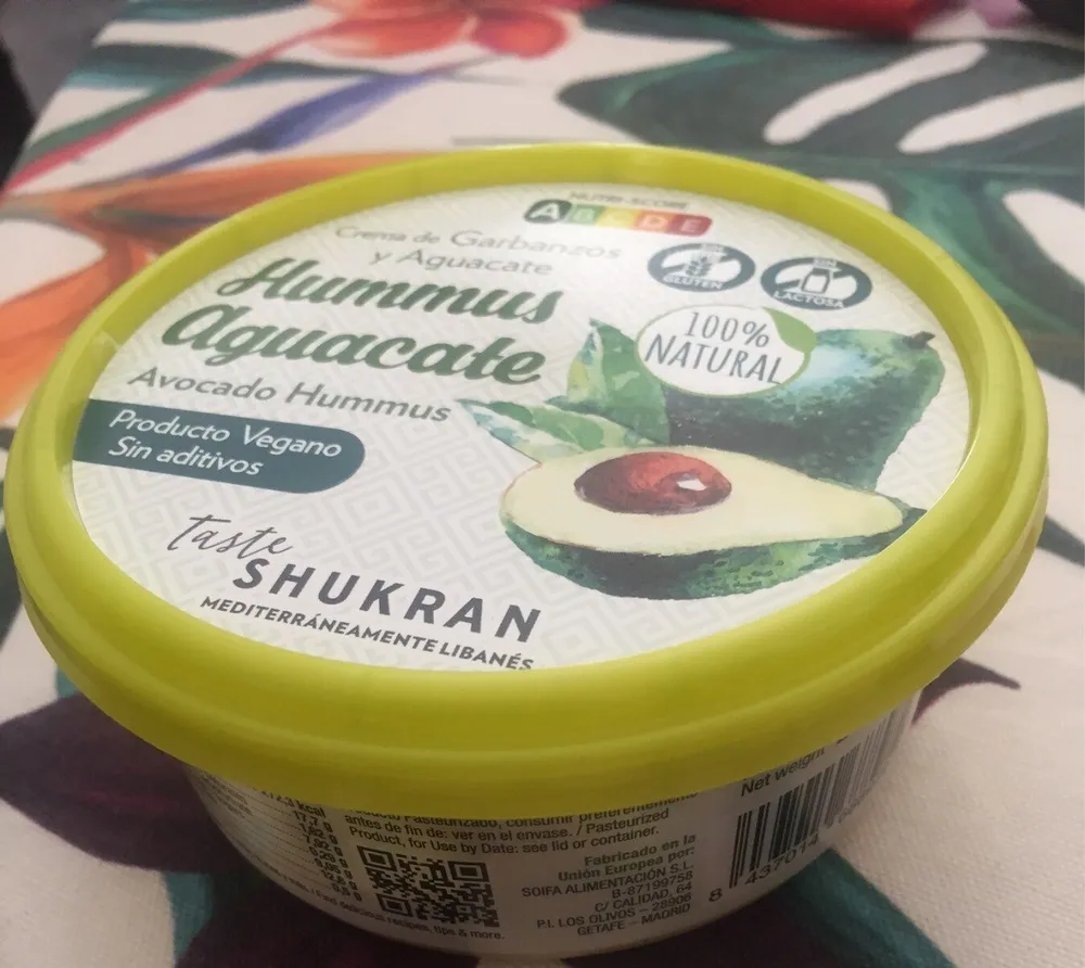 Hummus aguacate