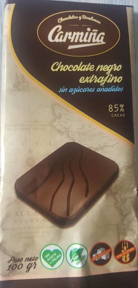 Chocolate negro extra fino 85%