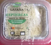 Lasaña espinacas