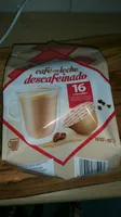 Cápsulas de café con leche descafeinado