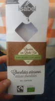 Chocolate con leche bio