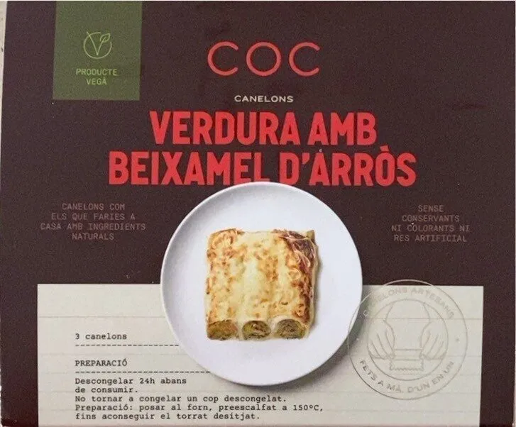 Canelones veganos
