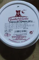 Crema de turrón