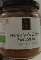 Mermelada Extra Melocotón. Sirope de Agave