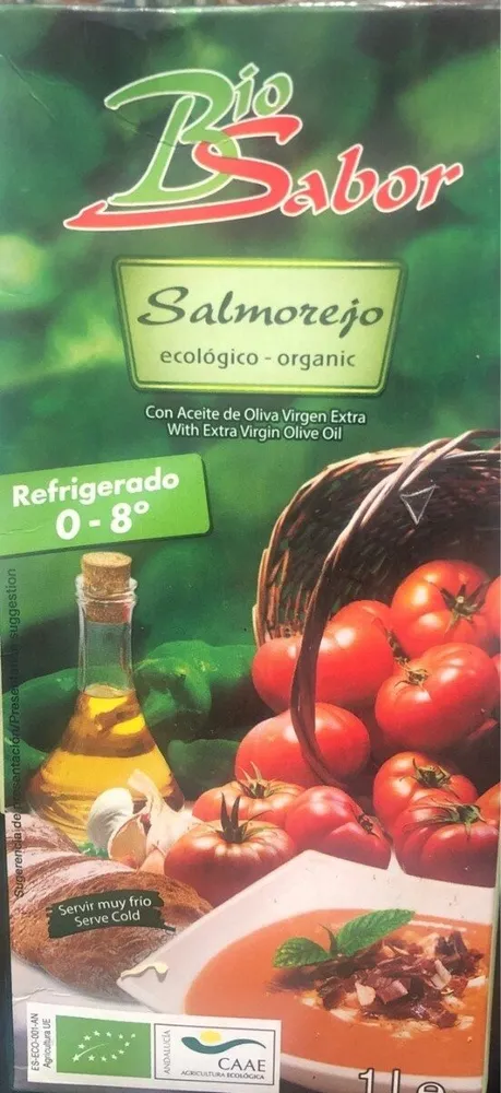 Salmorejo ecologico