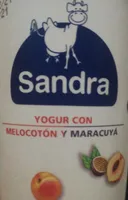 Yogur con melocoton y maracuya