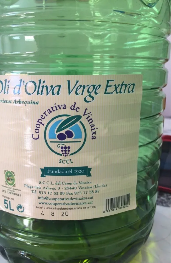 Oli d'oliva verge extra