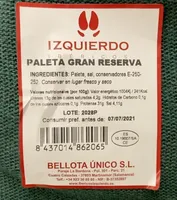 Paleta gran reserva