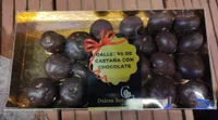Galletas de castaña con chocolate
