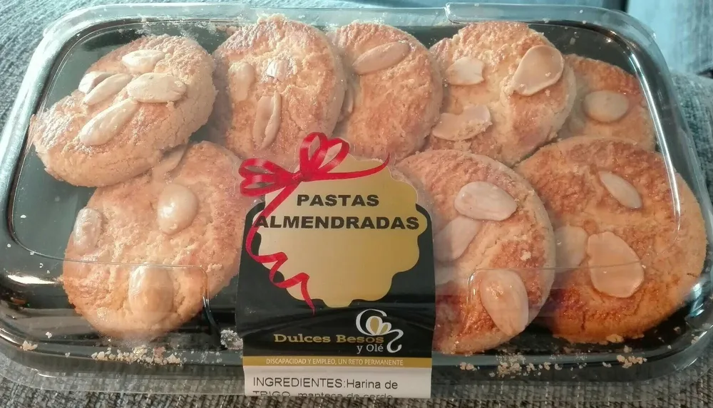 Pastas almendradas