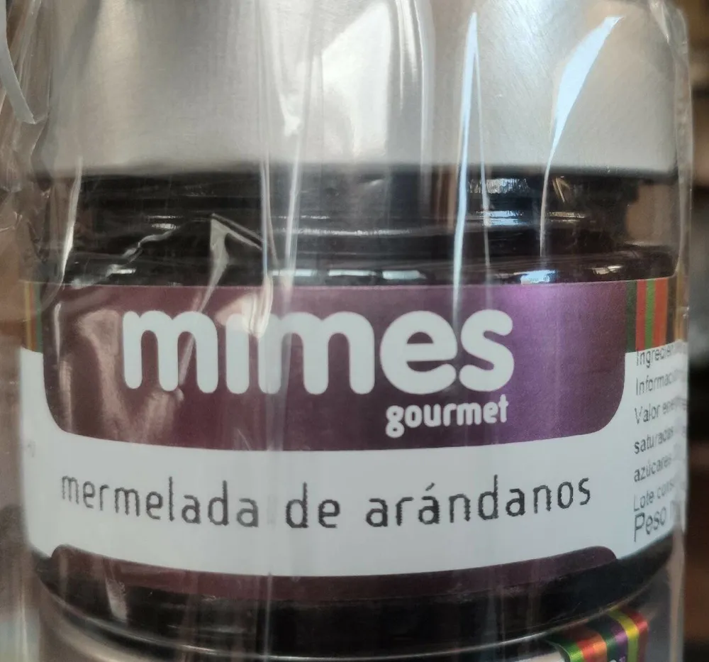 Mermelada de arándanos