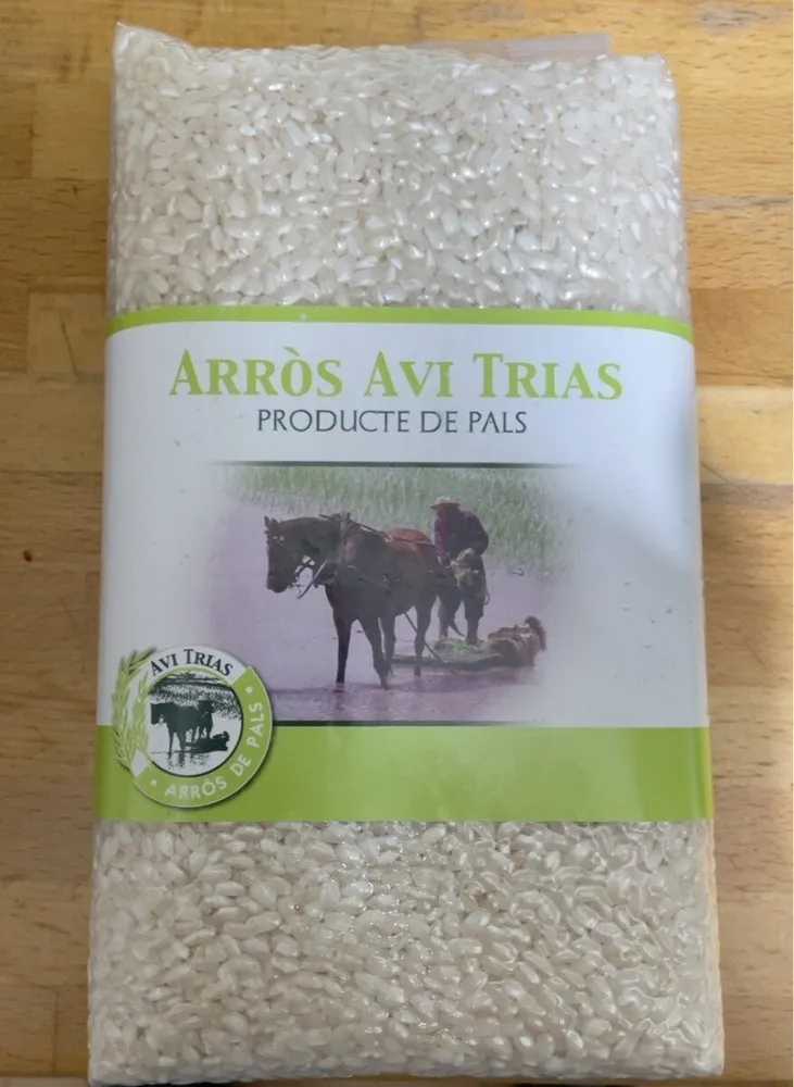 Arròs avi trias