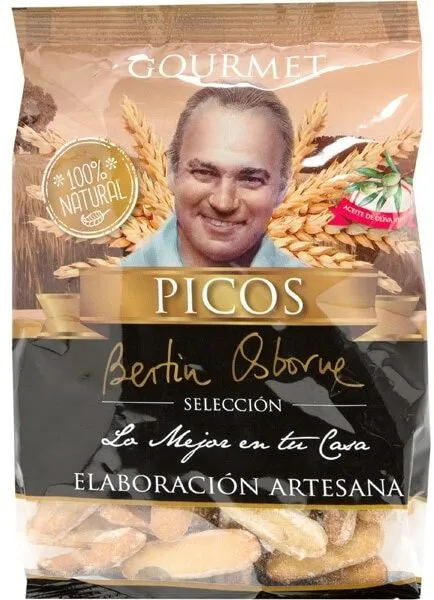 Selección gourmet picos de pan de elaboración