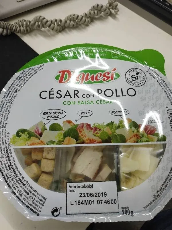 Ensalada César con Pollo