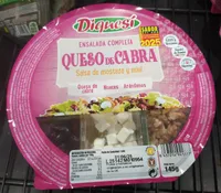 Ensalada completa de queso de cabra
