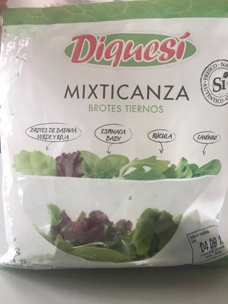 Mixticanza brotes tiernos