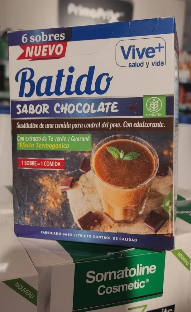 Batido chocolate sustitutivo