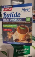 Batido chocolate sustitutivo