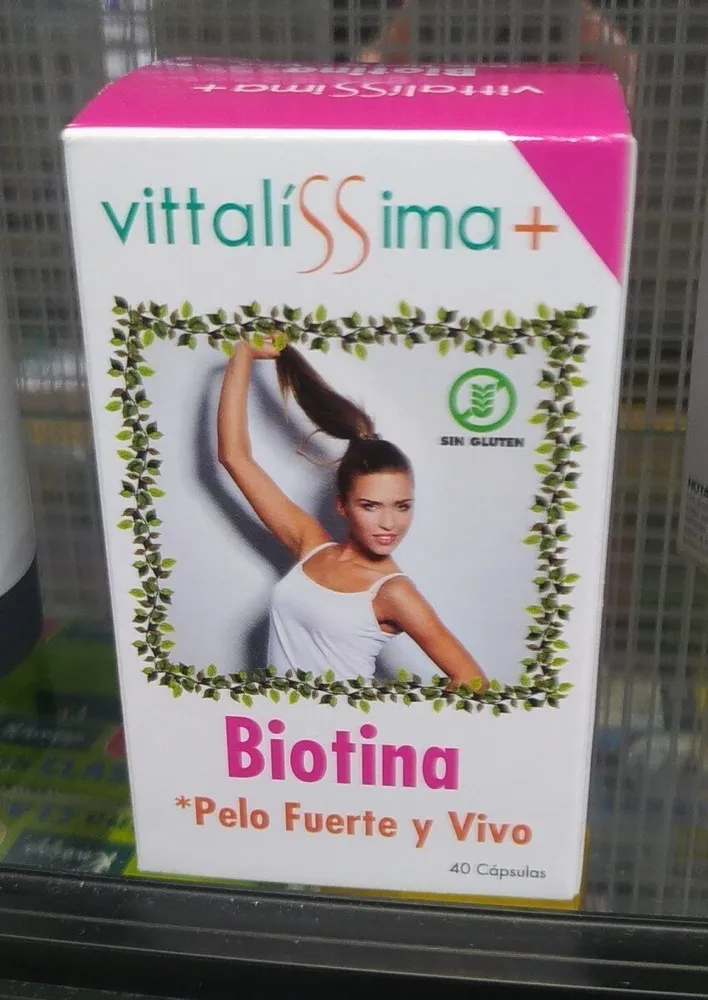 Biotina Pelo fuerte