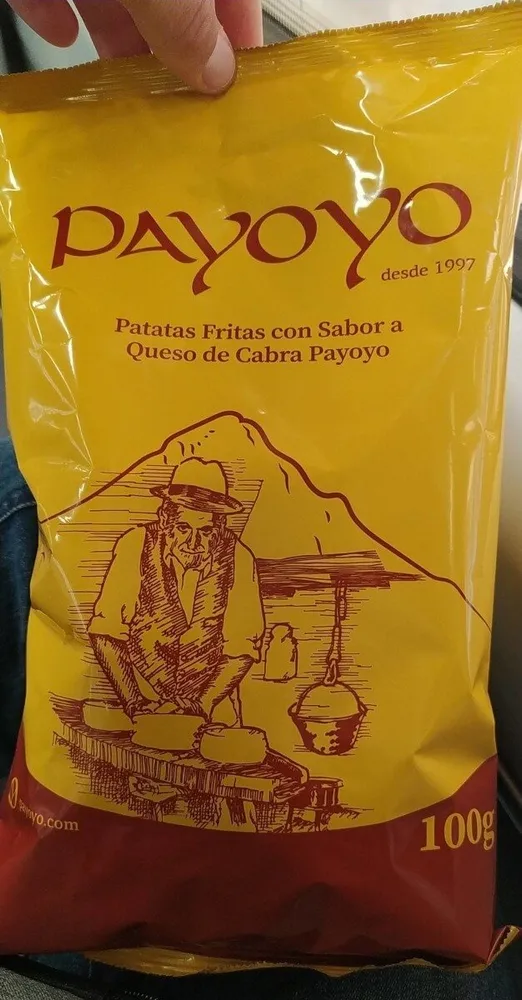 Patatas fritas con sabor a queso de cabra Payoyo