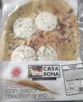 Pizza queso de cabra