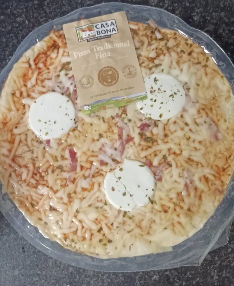 Pizza tradicional fina