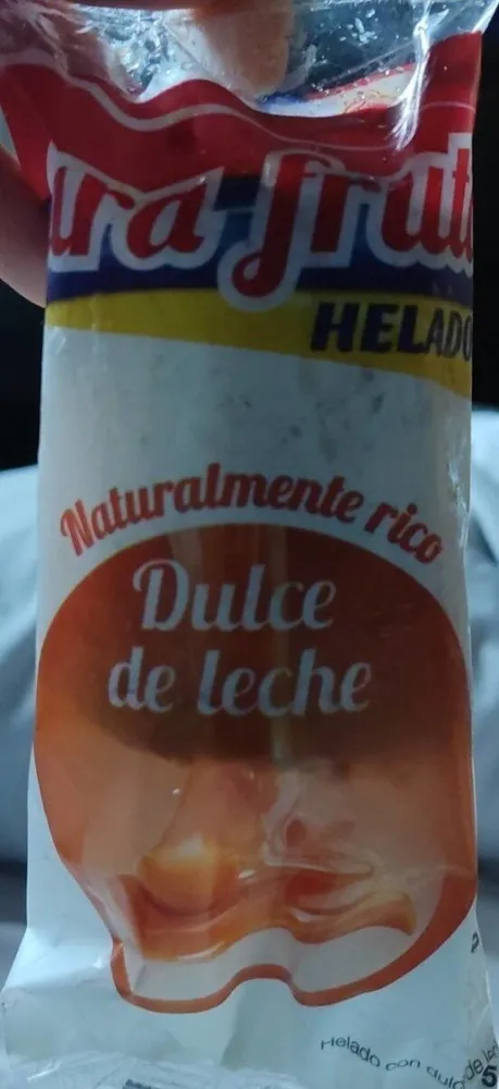 Helado de dulce de leche